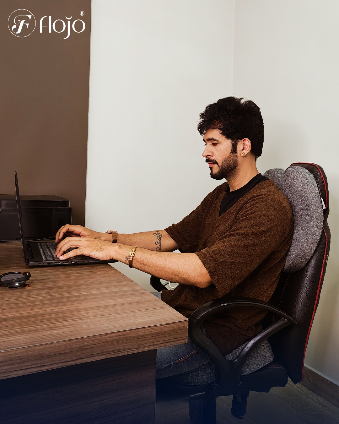 Cozy living room setup