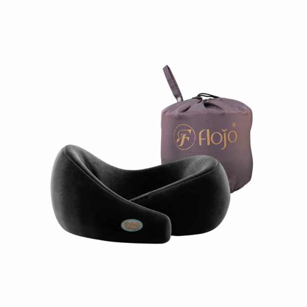 Flojo Neck Pillow for Travelling | Relives Neck Pain & Head Support | U-Shaped Travel Pillow